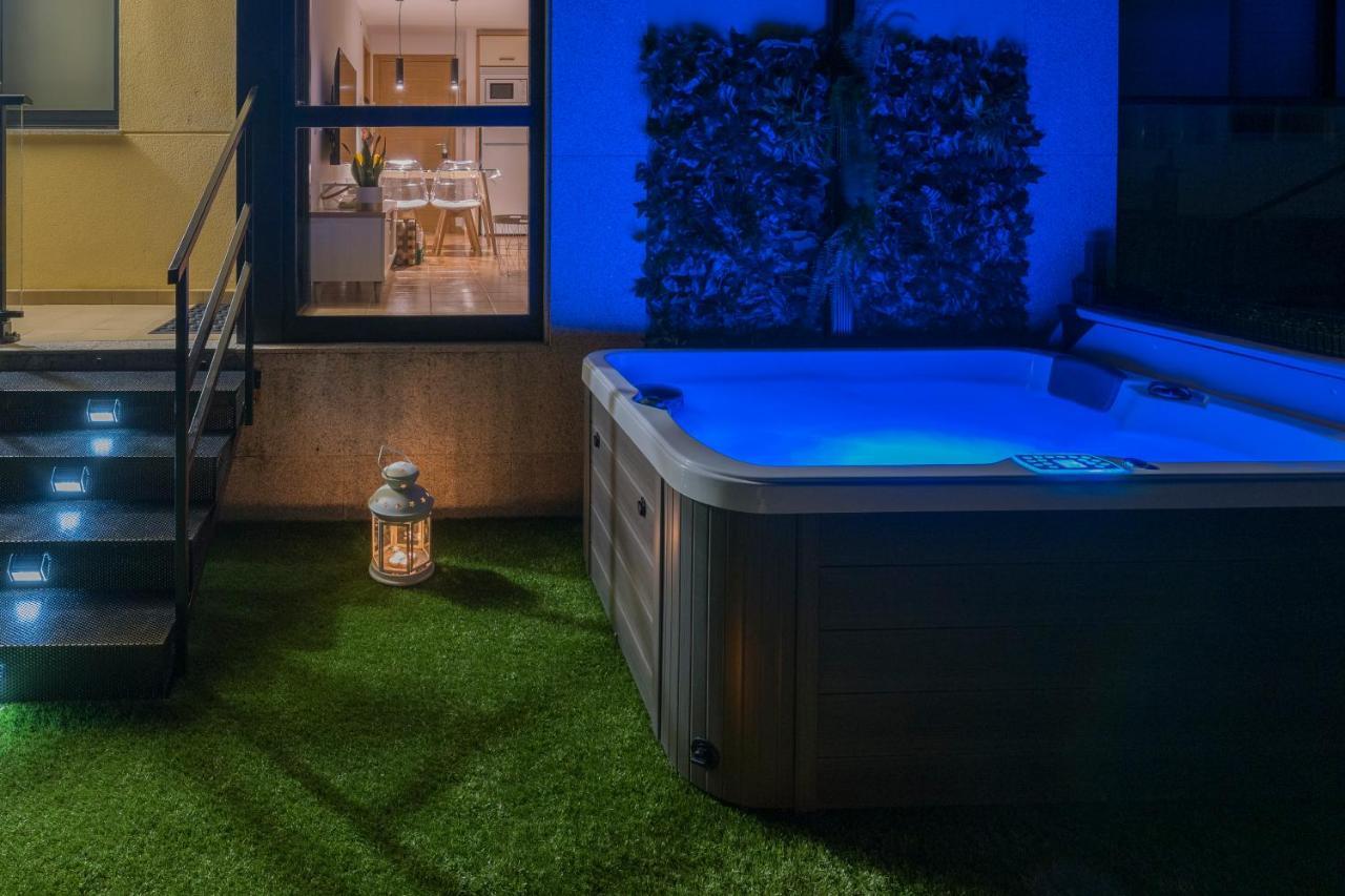 דירות Garden Fisterra - Jacuzzi, Jardin Privado Y Vista Mar מראה חיצוני תמונה