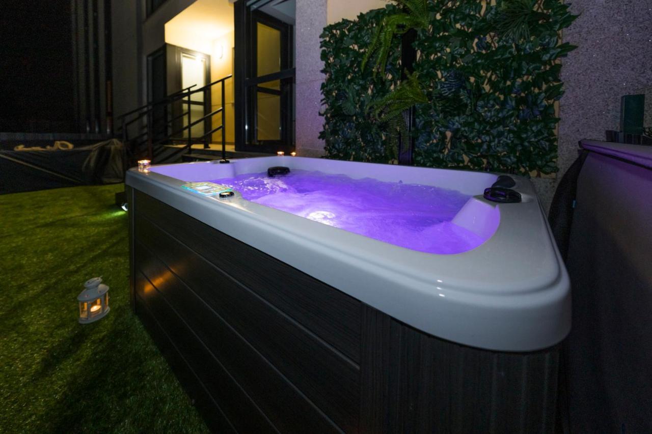 דירות Garden Fisterra - Jacuzzi, Jardin Privado Y Vista Mar מראה חיצוני תמונה