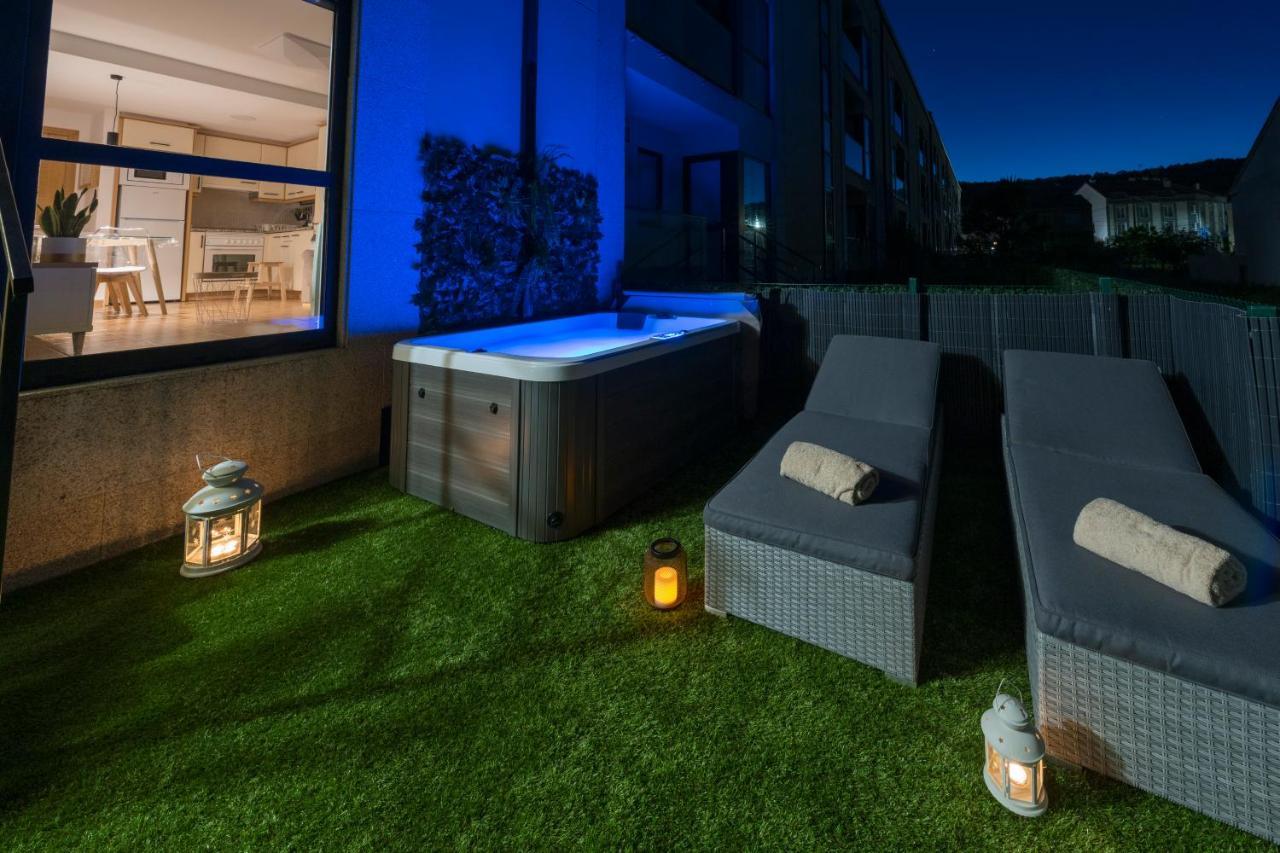 דירות Garden Fisterra - Jacuzzi, Jardin Privado Y Vista Mar מראה חיצוני תמונה
