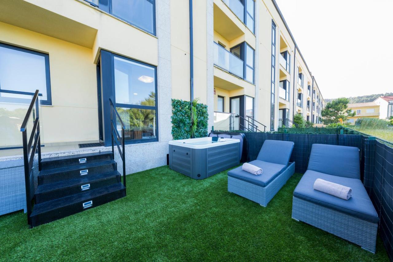 דירות Garden Fisterra - Jacuzzi, Jardin Privado Y Vista Mar מראה חיצוני תמונה